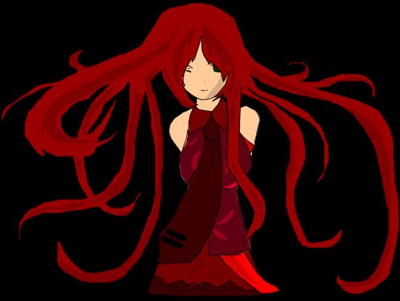 anime red haired girl
