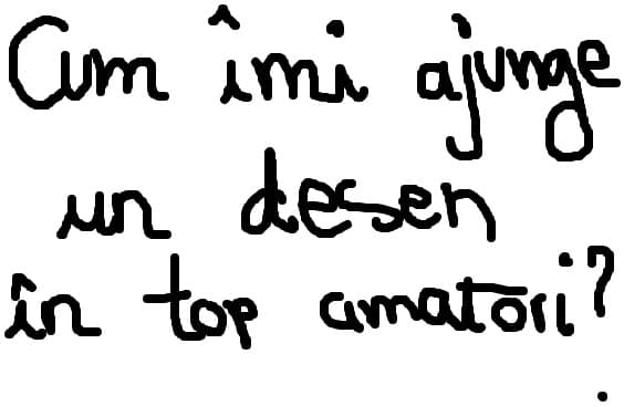 pls cum ? imi ajunge in top amatori