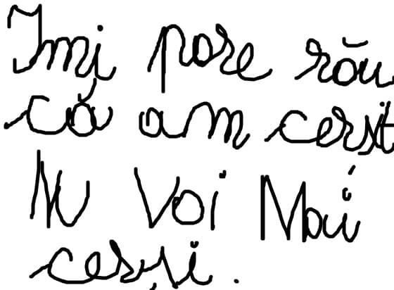 imi pare rau