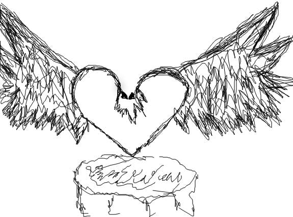 black heart