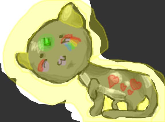 Anime mistic cat