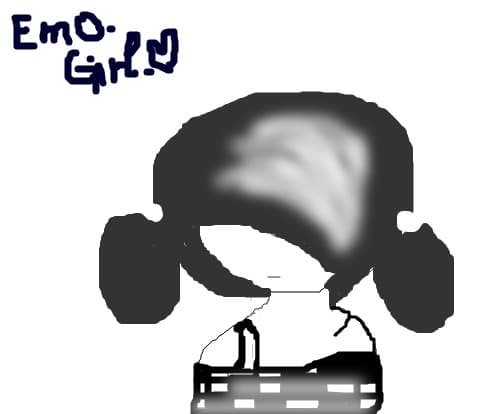 Emo girl!