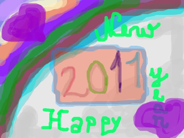 happy new 2011 year