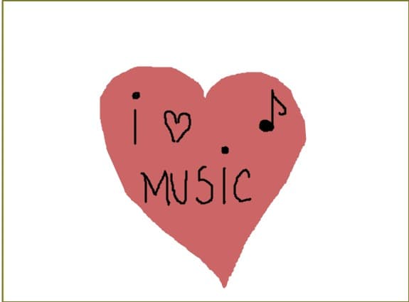 I love music