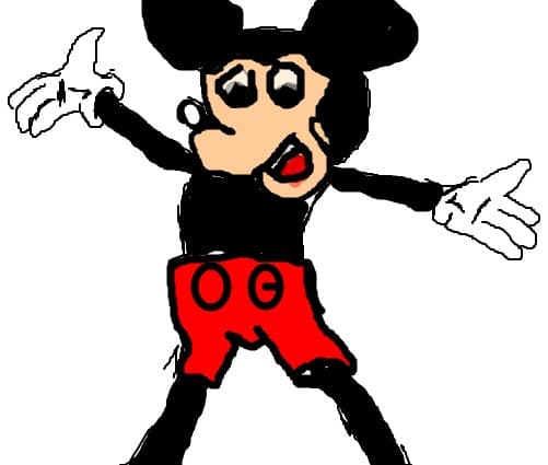 michey mouse:))
