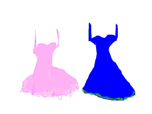 ballerina dress + princess dress  ;x