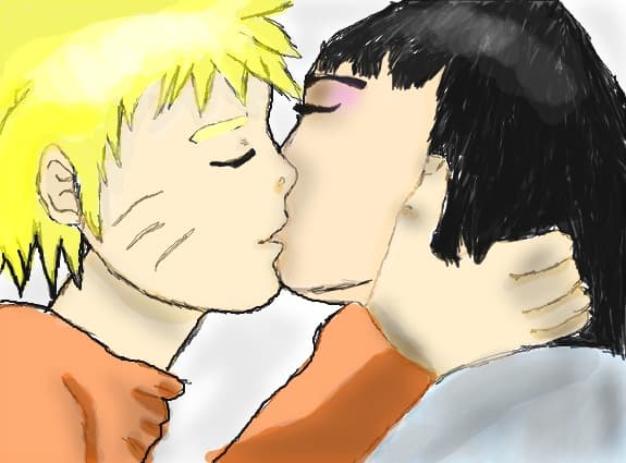 naruto kiss hinata
