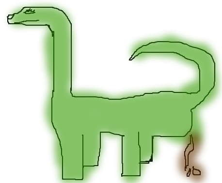 caca de dinozaur