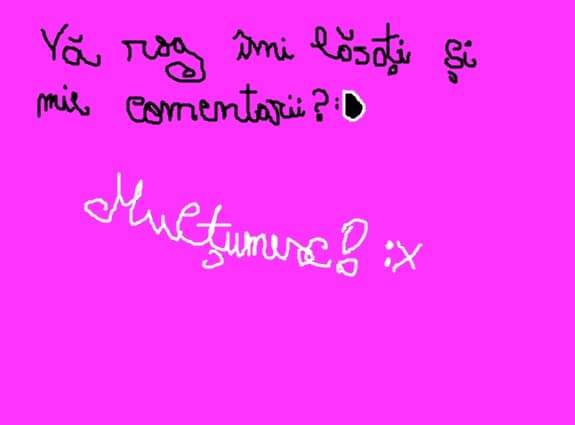 Va rog:X