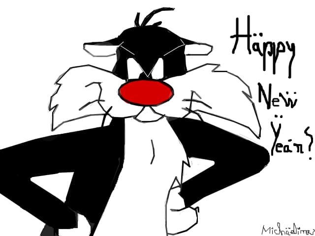 Happy New YeAr :))) daca nu dati MARE va scuip sa moara Ghilbert =]]