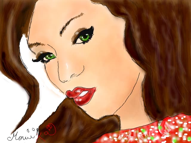 portret pt toti desenatorii cu mult drag :X