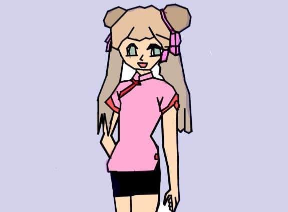 anime girl;
