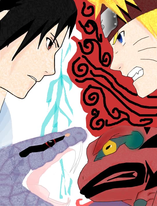 Sasuke VS. Naruto