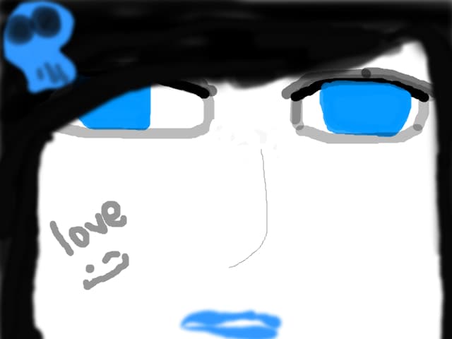 Blue darkness