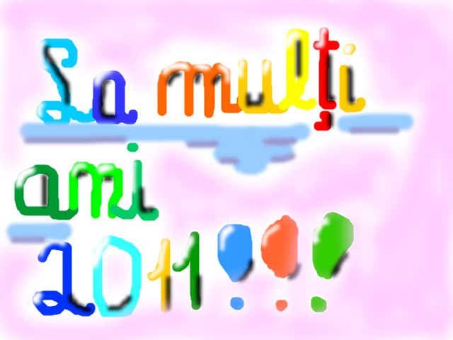 La multi ani 2011!!!