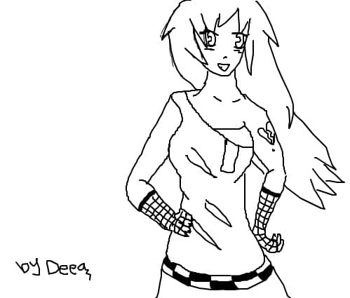 Emo girl (DATI MARE)
