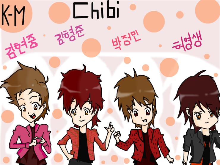 SS501 chibi (lipseste un membru :)) Kyu Jong) nu am mai avut loc :-\"