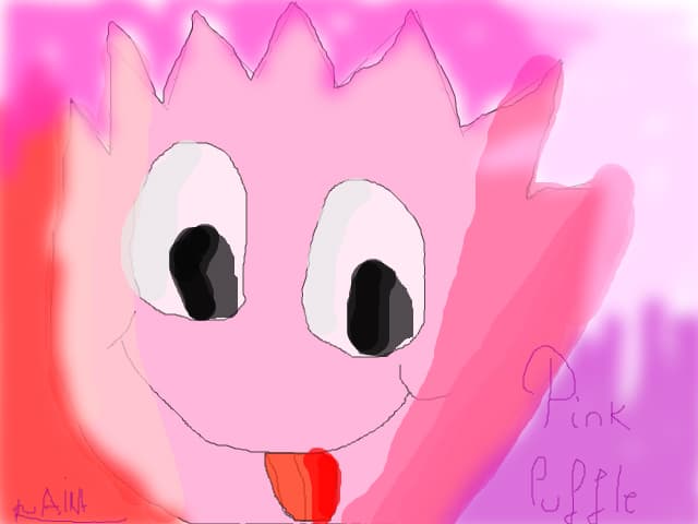 pink puffle
