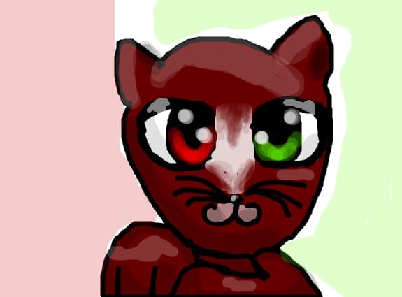 Anime Cute Cat