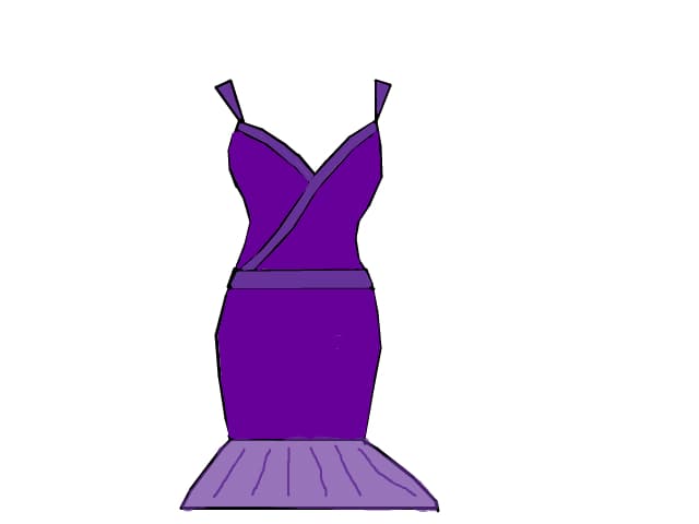 inca o rochie mov...