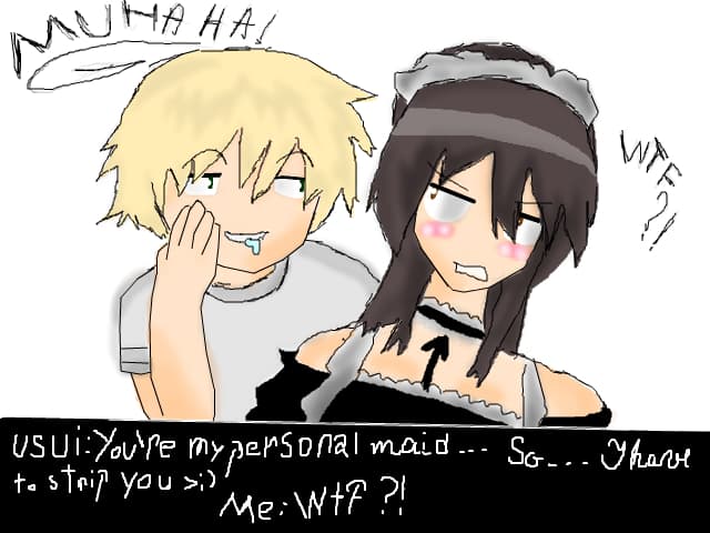 kaichou wa maid-sama!misaki x usui...I have to strip you:))