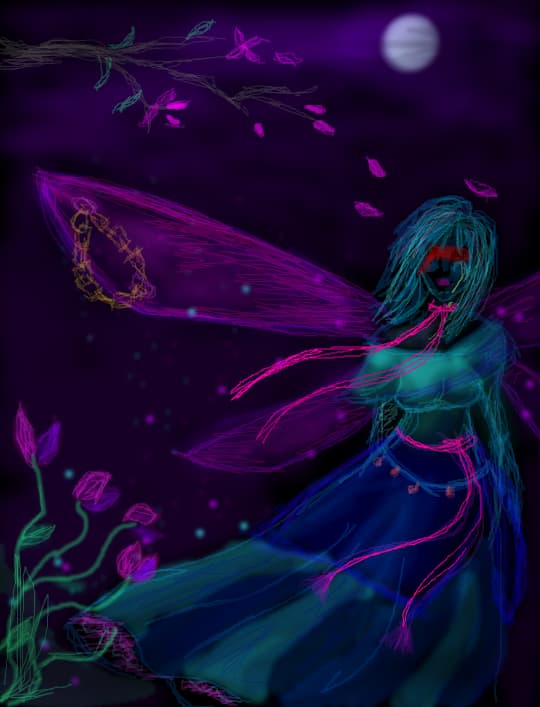 Blind gypsy fairy