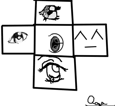 manga + anime eyes