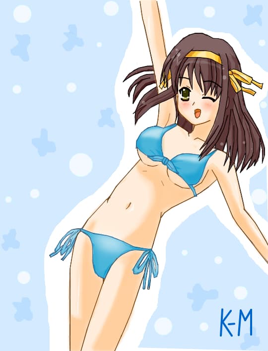 Haruhi Suzumya  (The Melancoly of Haruhi Suzumya)