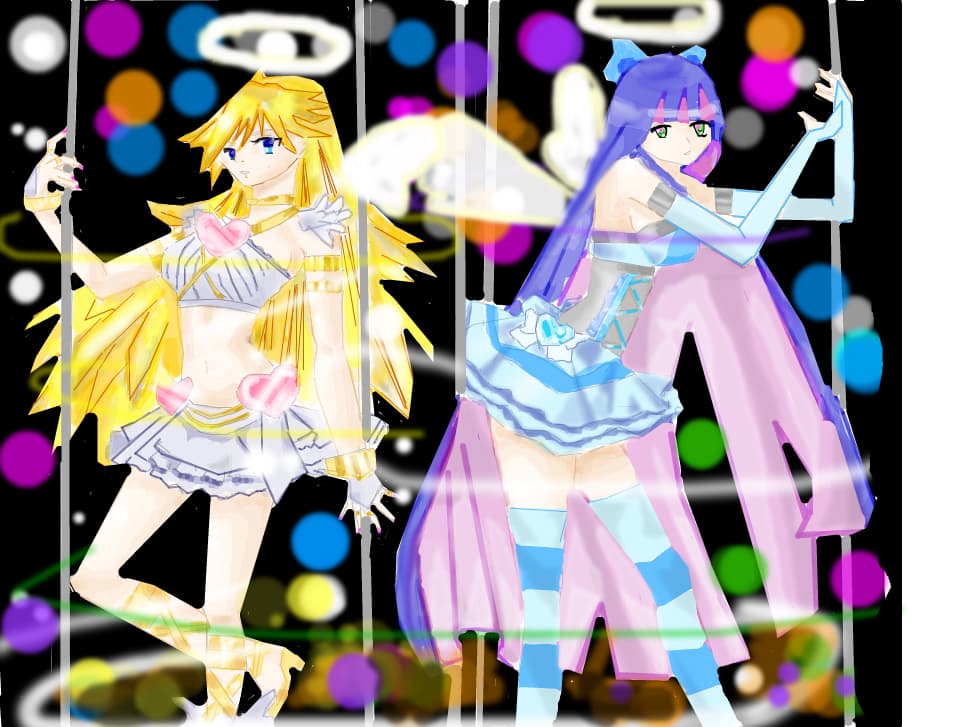 panty &amp; stocking -desen asemanator cu al lui kawaii_girl_ani