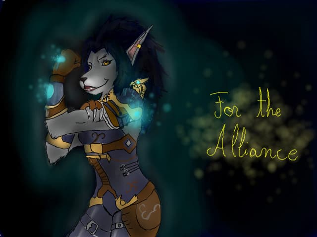 World of Warcraft- Worgen Female For The Alliance
