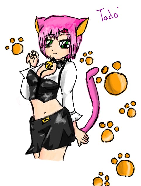 Anime cat.