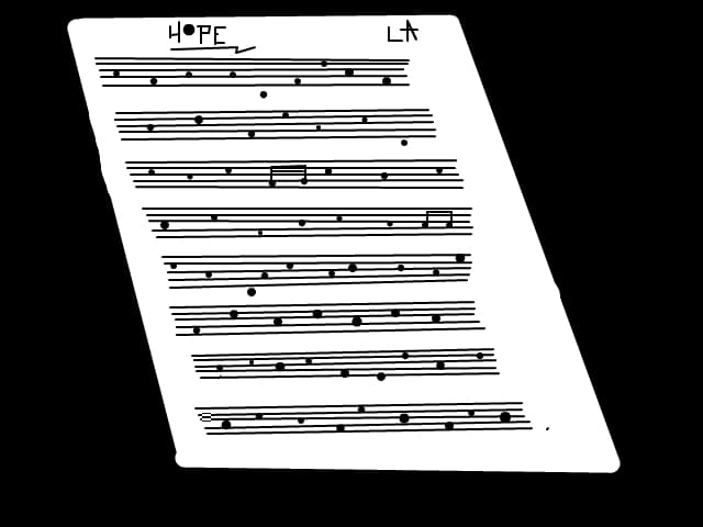 hope..partitura:x