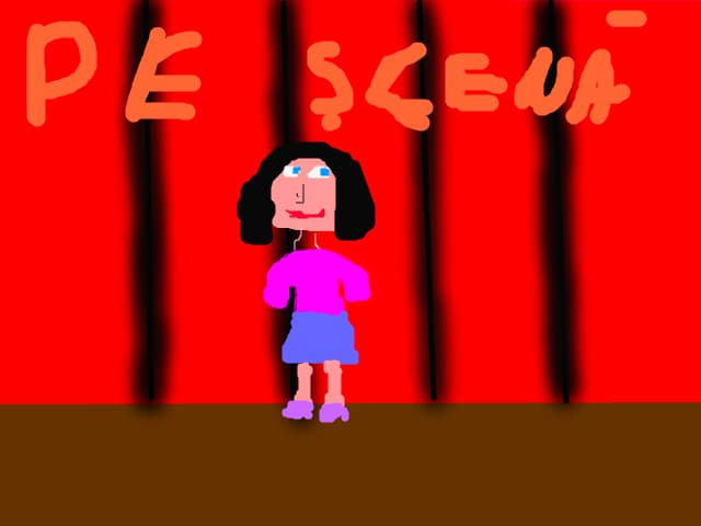 Pe scena
