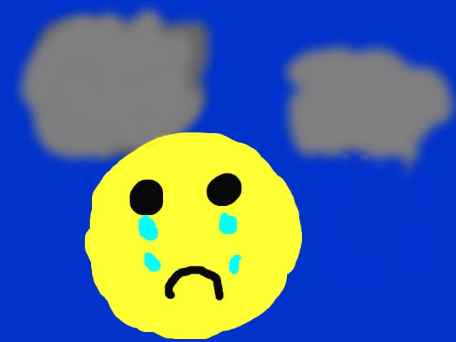 smiley trist :(