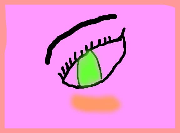 green eyes