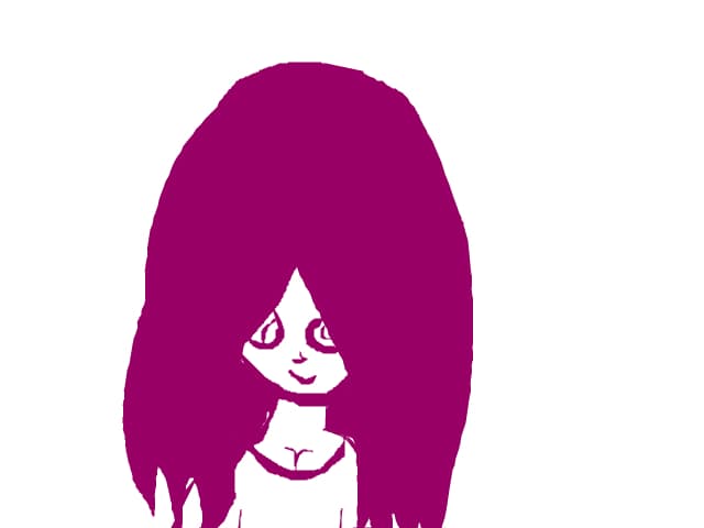 purple girl