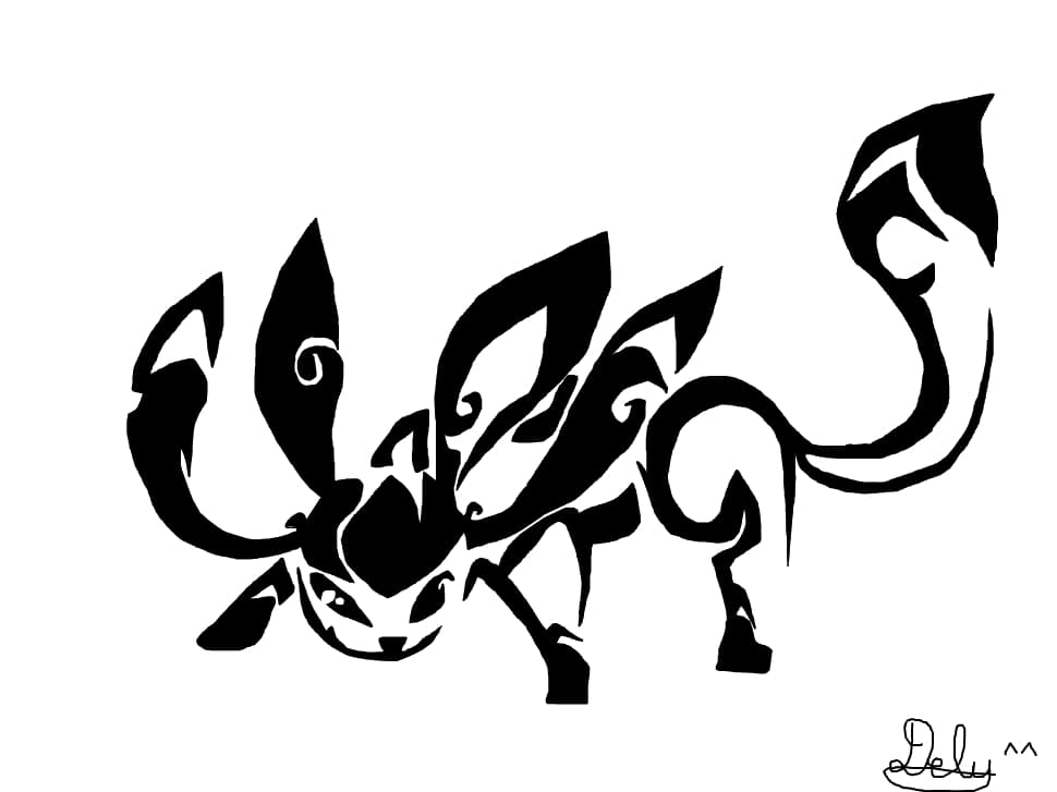 tribal glaceon