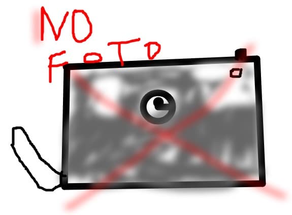 no foto