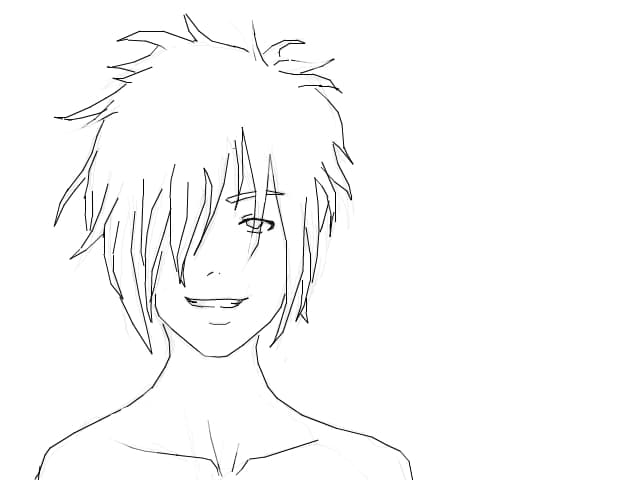 just a boy  . . .