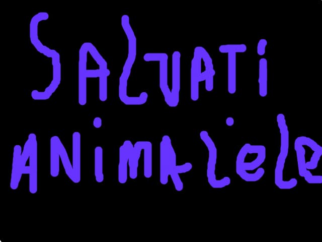 Va rog salvati animalele.. Au si ele dreptul lor .. semnati si voi .. ca sa nu mai fie chi uite sara