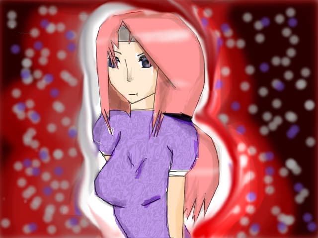 o fata din anime-uri