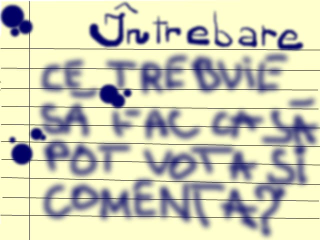 Intrebarea desenatorului