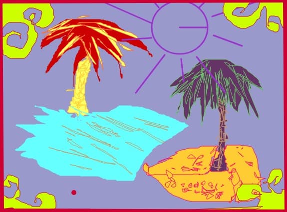 abstract landscape