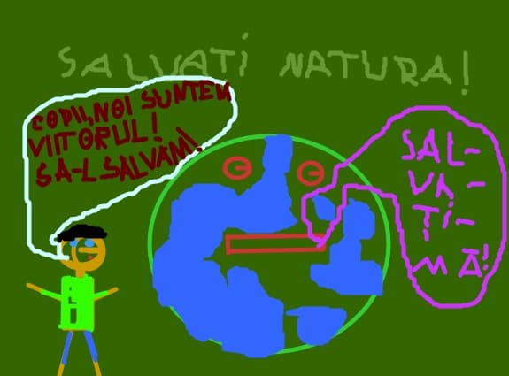 afis cu salvati natura