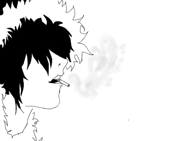 smocking . . ..