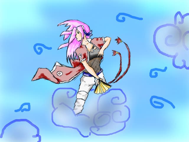Sakura Haruno(dati mare,se vede bn)