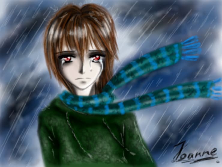 Hush baby...I don\'t want to hurt you...!