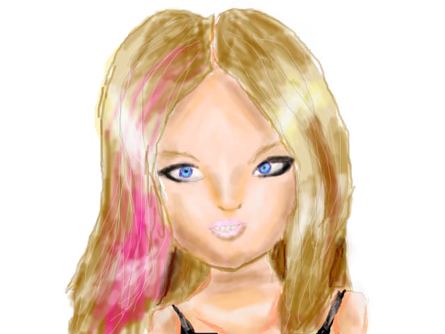 Blonde girl