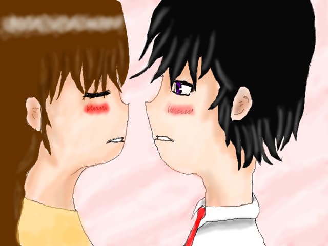 This will be the first kiss :X