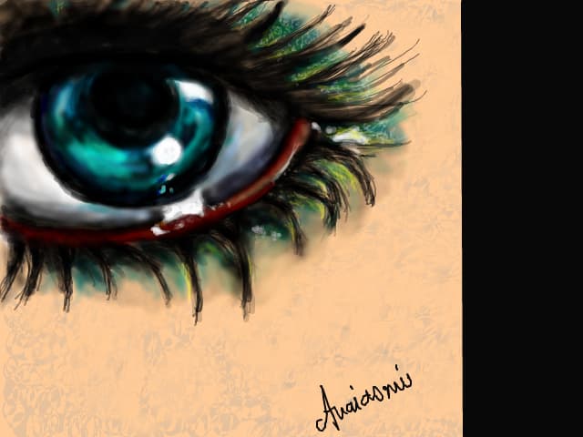 Behind blue eyes